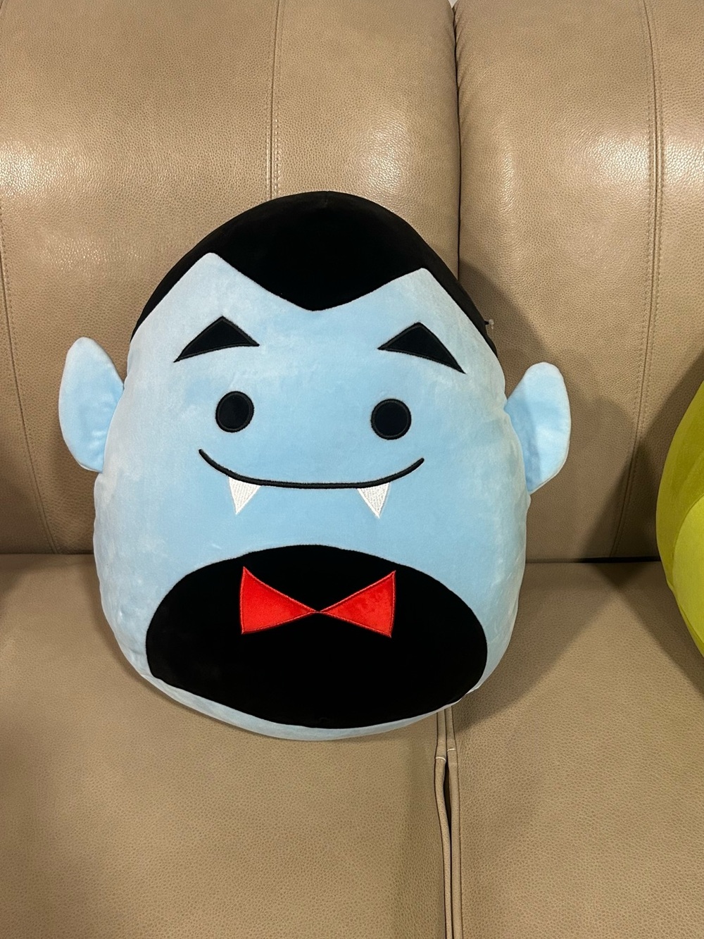 Squishmallows Light Blue Vampire Plush Pillow Drake